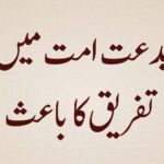 Bidaat-Ummat-mein-Tafriqe-ka-Baais